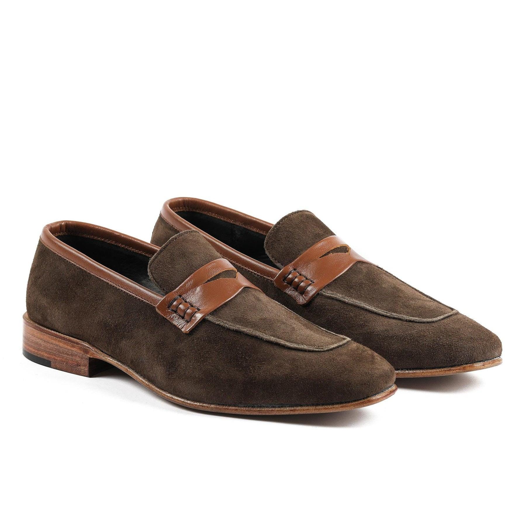Men's Suede Shoes: Loafers And Derby Styles Tan